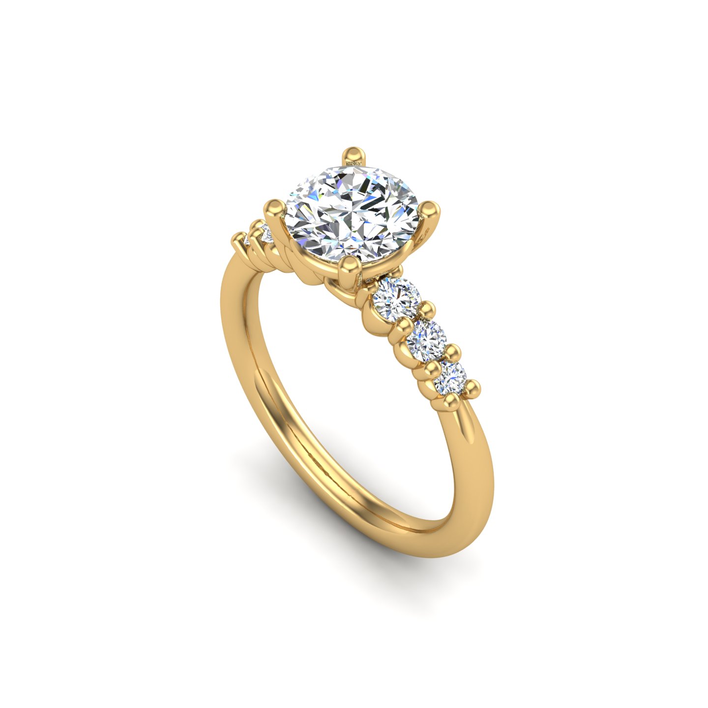 Angel 7 Stone Ring